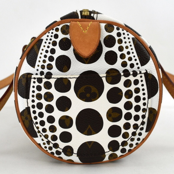 Louis Vuitton Yayoi Kusama Papillon GM Monogram Pumpkin Dot - Picture 3 of 16